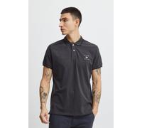 Poloshirt BLEND "BHPolo", Damen, Gr. L, charcoal mix, Web, 95% Baumwolle, 5% Elasthan, unifarben, regular fit normal, V-Ausschnitt, Shirts, Klassisches Polo-Shirt (11507242-L) charcoal mix