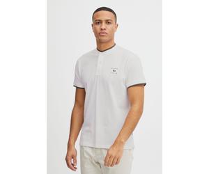 Poloshirt BLEND "BHPolo", Herren, Gr. M, snow weiß, Web, 95% Baumwolle, 5% Elasthan, unifarben, regular fit normal, ohne Ausschnitt, Shirts, Klassisches Polo-Shirt (54779206-M) snow weiß