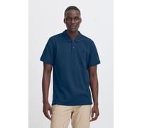Poloshirt BLEND "BHPrilo", Herren, Gr. XXL, marineblaus, Web, 100% Baumwolle, unifarben, normal normal, hoch geschlossener Ausschnitt, Rippbündchen, Shirts, Klassisches Poloshirt mit Stickerei (757973