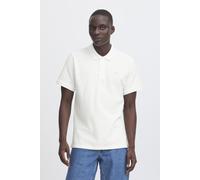 Poloshirt BLEND "BHPrilo", Herren, Gr. XXL, weiß (snow weiß), Web, 100% Baumwolle, unifarben, normal normal, hoch geschlossener Ausschnitt, Rippbündchen, Shirts, Klassisches Poloshirt mit Stickerei (8