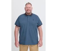 Poloshirt BLEND "BHRalf Big & Tall", Herren, Gr. 4XL, ensign blau, Web, 100% Baumwolle, unifarben, regular fit normal, V-Ausschnitt, Shirts, Klassisches Polo-Shirt in großen Größen (66935867-4XL) ensi