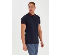 Poloshirt BLEND "Poloshirt BHRalf", Herren, Gr. M, blau (schwarz navy blau), Obermaterial: 100% Baumwolle CO., Shirts (41718153-M) schwarz navy blau