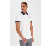 Blend BHRalf Herren Poloshirt Polohemd Shirt mit Polokragen 100% Baumwolle Regular fit, Größe:L, Farbe:White (70002)