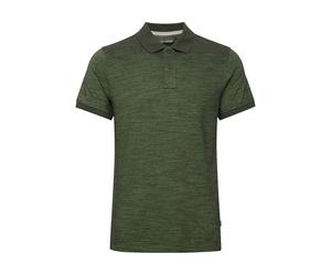 Poloshirt BLEND "Poloshirt BHAlfredo", Herren, Gr. M, grün (grün eyes), Obermaterial: 70% Baumwolle CO. 30% Polyester PES., Shirts (42072650-M) grün eyes