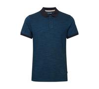Blend BHAlfredo Herren Poloshirt Polohemd mit Polokragen abgesetzter Kragen Strukturiertes Muster Regular Fit Hochwertige Baumwolle, Größe:XL, Farbe:Delft (194039)