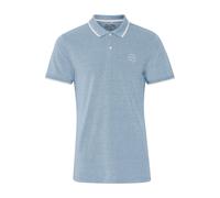 Poloshirt BLEND "Poloshirt BHBhnate", Herren, Gr. XXL, blau (niagara blau), Web, Obermaterial: 100% Baumwolle CO., casual, slim fit normal, Kurzarm, Shirts (75265613-XXL) niagara blau