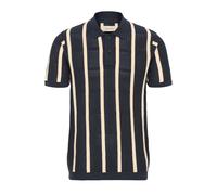 Poloshirt BLEND "Poloshirt BHDarin Striped", Herren, Gr. XXL, blau (salute), Obermaterial: 100% Baumwolle CO., Shirts (81835115-XXL) salute