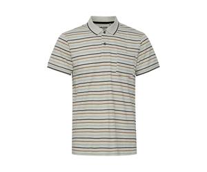Poloshirt BLEND "Poloshirt BHDominik", Herren, Gr. S, beige (oyster gray), Obermaterial: 60% Baumwolle CO. 40% Polyester PES., Shirts (36323121-S) oyster gray