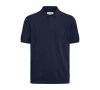 Poloshirt BLEND "Poloshirt BHDuran Knit", Herren, Gr. XL, blau (salute), Obermaterial: 100% Baumwolle CO., Shirts (13367725-XL) salute