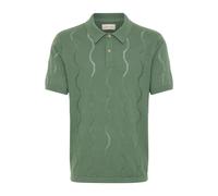Poloshirt BLEND "Poloshirt BHDuran Knit", Herren, Gr. XL, grün (duck grün), Obermaterial: 100% Baumwolle CO., Shirts (20051631-XL) duck grün