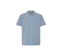 Poloshirt BLEND "Poloshirt BHEdin", Herren, Gr. L, blau (faded denim), Obermaterial: 100% Baumwolle CO., Shirts (60275443-L) faded denim