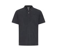 Poloshirt BLEND "BHEfran", Damen, Gr. XXL, schwarz, Web, 100% Baumwolle, unifarben, Basic, normal normal, ohne Ausschnitt, abgesteppt, Shirts, Klassisches Poloshirt mit Stickerei (77202308-XXL) schwar