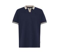Poloshirt BLEND "Poloshirt BHEvo", Herren, Gr. L, blau (salute), Obermaterial: 100% Baumwolle CO., Shirts (40614429-L) salute