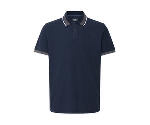 Poloshirt BLEND "Poloshirt BHFons Polo", Herren, Gr. S, blau (salute), Obermaterial: 100% Baumwolle CO., Shirts (97254023-S) salute