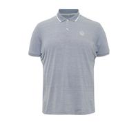 Poloshirt BLEND "Poloshirt BHNate", Herren, Gr. 5XL, blau (denim blau), Obermaterial: 100% Baumwolle CO., slim fit normal, Shirts (58439545-5XL) denim blau