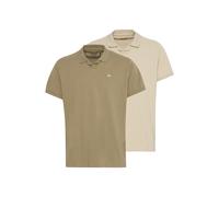 Poloshirt BLEND "Poloshirt BHPolo", Herren, Gr. M, braun (leadgraumeloystergray), Web, Obermaterial: 100% Baumwolle CO., regular fit normal, Shirts (83822233-M) leadgraumeloystergray