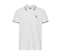Poloshirt BLEND "Poloshirt BHPolo", Herren, Gr. M, weiß (snow weiß), Obermaterial: 95% Baumwolle CO. 5% Elasthan EL., Shirts (84493631-M) snow weiß