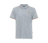 Poloshirt BLEND "BHPolo", Herren, Gr. S, blau (celestial blau), Web, 50% Baumwolle, 50% Polyester, regular fit normal, V-Ausschnitt, gerader Abschluss, Shirts, Klassisches Polo-Shirt (50957346-S) cele
