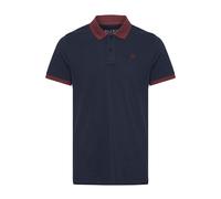 Poloshirt BLEND "Poloshirt BHRalf", Herren, Gr. XL, blau (schwarz navy blau), Obermaterial: 100% Baumwolle CO., hüftbedeckend, Shirts (41718153-XL) schwarz navy blau
