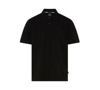Poloshirt BOSS "C-Parris 80", Herren, Gr. 3XL, schwarz001, Jersey, Obermaterial: 100% Baumwolle, unifarben, regular fit normal, Rundhals, Bündchen, Shirts, Polokragen, reine Baumwolle, Regular Fit (82