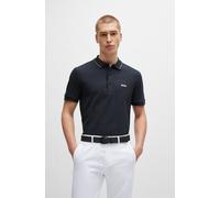 Boss Green Paule Logo Poloshirt schwarz/weiß - M