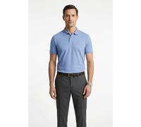 Poloshirt BOSS GREEN "Pio 2 Jersey Regular Fit", Herren, Gr. 3XL, light, pastel blau459, Jersey, Obermaterial: 100% Baumwolle, gestreift, regular fit normal, Rippstrickbündchen, Shirts, Cotton Jersey