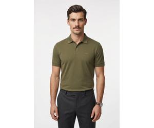 Poloshirt BOSS GREEN "Pio 2 Jersey Regular Fit", Herren, Gr. 4XL, schwarz beige257, Jersey, Obermaterial: 100% Baumwolle, regular fit normal, Rippstrickbündchen, Shirts, Cotton Jersey Polo, pflegeleic