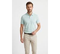 Poloshirt BOSS GREEN "Pio 2 Jersey Regular Fit", Herren, Gr. L, grün (turquoise, aqua447), Jersey, Obermaterial: 100% Baumwolle, unifarben, regular fit normal, Rippstrickbündchen, Shirts, Cotton Jerse