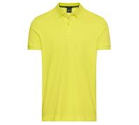 Poloshirt BOSS GREEN "Pio", Herren, Gr. XL, gelb (bright gelb732), Jersey, Obermaterial: 100% Baumwolle, regular fit, hoch geschlossener Ausschnitt, eingesetzt Bündchen, Shirts, mit Polokragen (914788
