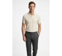 Poloshirt BOSS GREEN "Pio", Herren, Gr. XXL, open weiß131, Jersey, Obermaterial: 100% Baumwolle, unifarben, regular fit normal, hoch geschlossener Ausschnitt, eingesetzt Bündchen, Shirts, mit Polokrag