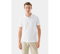 Poloshirt BOSS GREEN "Pio", Herren, Gr. XXL, weiß100, Jersey, Obermaterial: 100% Baumwolle, unifarben, regular fit normal, Rundhals, abgestepptes Bündchen, Shirts Poloshirt, mit Knöpfen, regular fit,