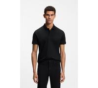 Poloshirt BOSS GREEN "Porsche Spirit 70 Capsule Collection", Herren, Gr. M, schwarz001, Jersey, Obermaterial: 100% Baumwolle, unifarben, regular fit normal, Flachstrickbündchen, Shirts, Premium Herren