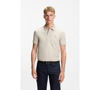 Poloshirt BOSS ORANGE "Passenger", Herren, Gr. 5XL, open grau070, Jersey, Obermaterial: 95% Baumwolle, 5% Elasthan, Basic hüftbedeckend, hoch geschlossener Ausschnitt, eng Bündchen, Shirts, mit Polokr