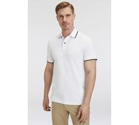 Poloshirt BOSS ORANGE "Passertip" Gr. S, weiß (100_white) Herren Shirts Kurzarm mit BOSS Logo-Badge (47635542-S) 100_white