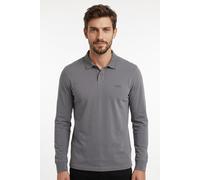 Poloshirt BOSS ORANGE "Pe", Herren, Gr. S, open grau062, Jersey, Obermaterial: 100% Baumwolle, regular fit, Bündchen, Shirts, mit Polokragen (15576553-S) open grau062