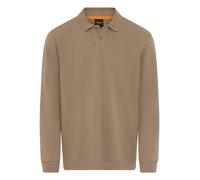 Poloshirt BOSS ORANGE "Petempestolong", Herren, Gr. S, open grün346, Jersey, Obermaterial: 82% Baumwolle, 12% Polyamid, 6% Elasthan, regular fit, hoch geschlossener Ausschnitt, eingesetzt Bündchen, Sh