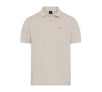 Poloshirt BOSS ORANGE "Prime", Herren, Gr. L, open grau070, Jersey, Obermaterial: 100% Baumwolle, regular fit hüftlang, hoch geschlossener Ausschnitt, eng elastischer Bund, Shirts, mit Polokragen (257