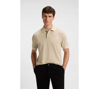 Poloshirt BOSS ORANGE "Prime", Herren, Gr. XXL, beige (light beige271), Jersey, Obermaterial: 100% Baumwolle, unifarben, regular fit hüftlang, hoch geschlossener Ausschnitt, eng elastischer Bund, Shir