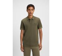 Poloshirt BOSS ORANGE "Prime Regular Fit", Herren, Gr. S, grün (open grün342), Jersey, Obermaterial: 100% Baumwolle, regular fit hüftlang, hoch geschlossener Ausschnitt, eng elastischer Bund, Shirts,