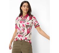 Brax Fashion Damen-Polo Style CLEO S Raspberry Sorbet Rosa Gr. 42