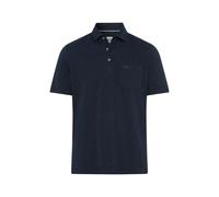 Poloshirt BRAX "Style PAVO", Herren, Gr. 6XL, navy, 100% Baumwolle, Shirts (95651829-6XL) navy