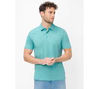 Poloshirt BRAX "Style PEPE", Damen, Gr. 4XL, grün, 65% Baumwolle, 35% Polyester, Shirts (81687434-4XL) grün