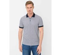 Poloshirt BRAX "Style PERRY", Herren, Gr. L (52), navy, 55% Baumwolle, 45% Polyester, Shirts (56885959-L) navy