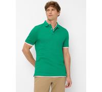 Poloshirt BRAX "Style PETE", Herren, Gr. L (52), grün, 96% Baumwolle, 4% Elasthan, Shirts (14339169-L) grün