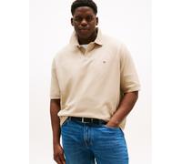 Poloshirt "BT -1985 REGULAR POLO -B", Herren, Gr. 5XL, grün (sandalwood), Jersey, Obermaterial: 96% Baumwolle, 4% Elasthan, TOMMY HILFIGER BIG & TALL, unifarben, regular fit normal, Rundhals, eingeset