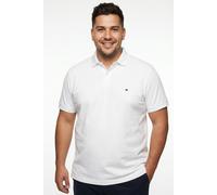 Poloshirt "BT-1985 REGULAR POLO", Herren, Gr. 3XL, weiß, Piqué, Obermaterial: 96% Baumwolle, 4% Elasthan, TOMMY HILFIGER BIG & TALL, regular fit normal, Shirts, Große Größen (53611559-XXXL) weiß