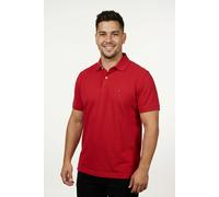 Poloshirt "BT-1985 REGULAR POLO", Herren, Gr. XXL, rot (medium rot), Piqué, Obermaterial: 96% Baumwolle, 4% Elasthan, TOMMY HILFIGER BIG & TALL, regular fit normal, Shirts, Große Größen (43113941-XXL)