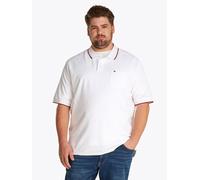 Poloshirt "BT-POCKET CLASSIC FIT POLO-B", Herren, Gr. 4XL, weiß, Piquu00e9, Obermaterial: 100% Baumwolle, TOMMY HILFIGER BIG & TALL, casual, Kurzarm, Shirts, Große Größen (16469217-4XL) weiß
