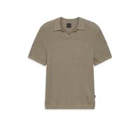 Poloshirt BUGATTI, Damen, Gr. XL, 50, beige, 73% Baumwolle, 27% Polyamid, unifarben, regular fit, ohne Ausschnitt, Shirts, Regular Fit aus einem Baumwollmix (15030867-XL) 50, beige