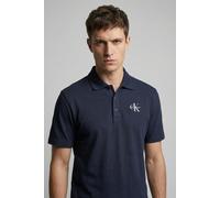 Calvin Klein Jeans Easy Monologo Casual Kurzarm-poloshirt 2XL Dark Sapphire